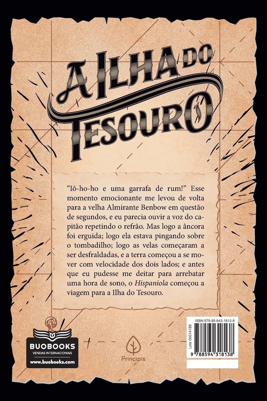 Livro A Ilha do Tesouro