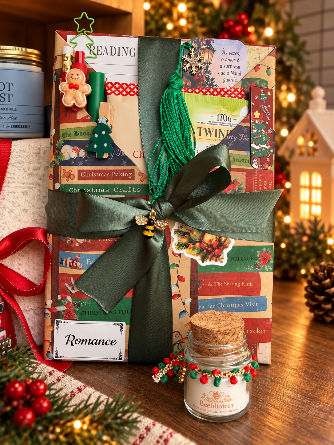 Let It Bee Christmas — Blind Date com um Livro | Edição Especial de Natal 🎄