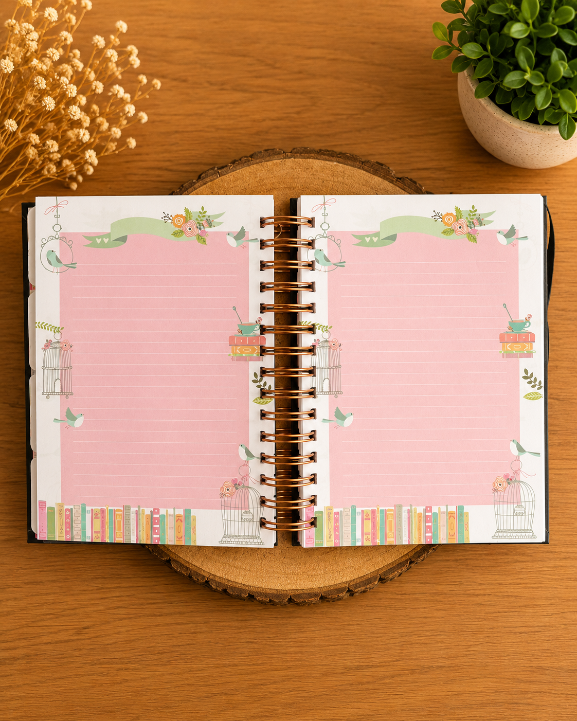 Caderno Amor por Livros