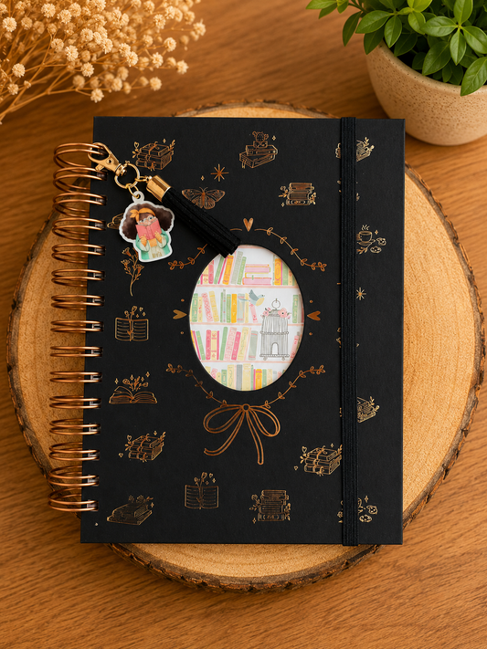 Caderno Amor por Livros