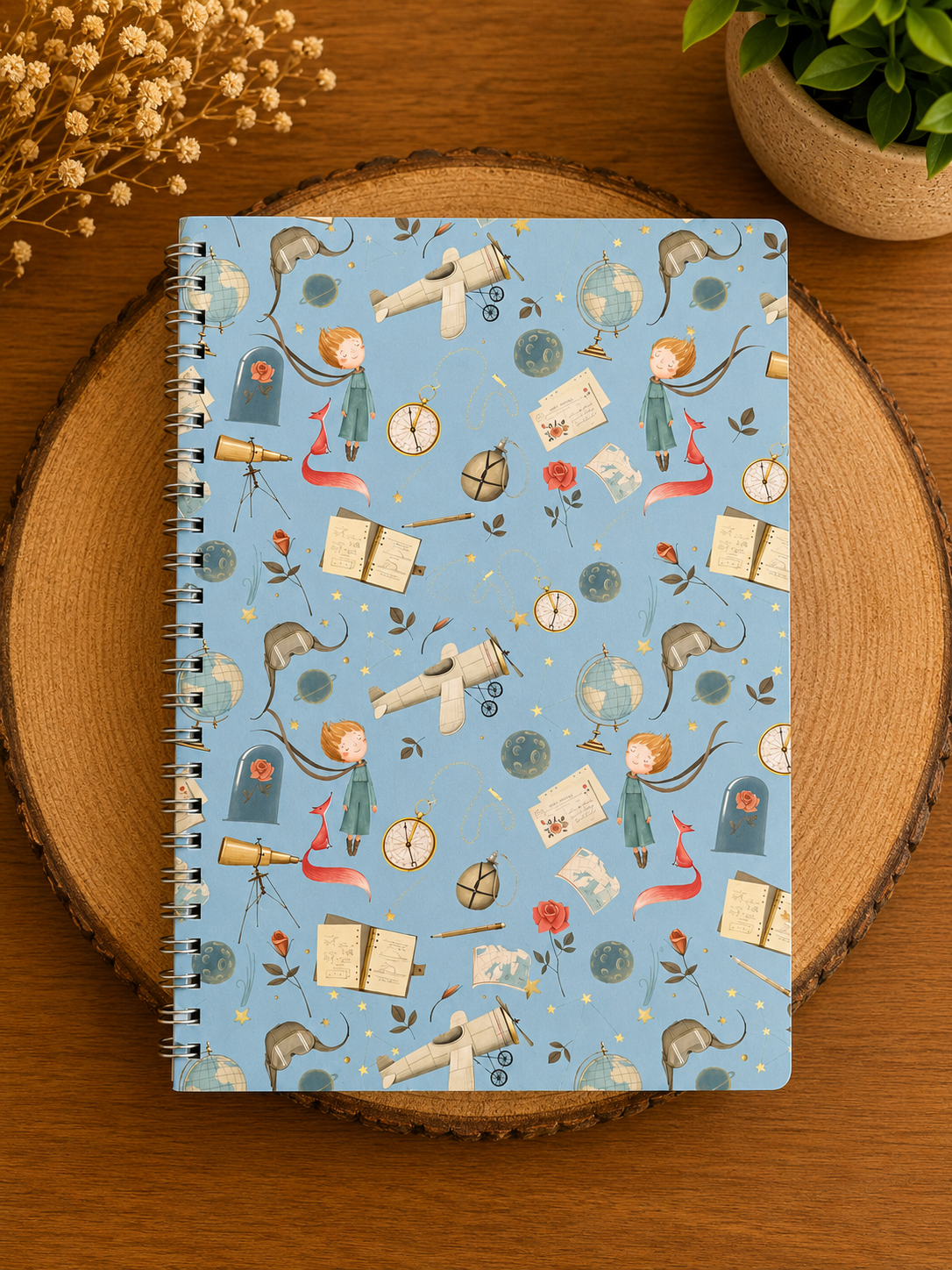 Caderno Pequeno Príncipe