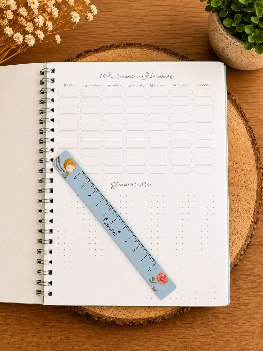 Caderno Pequeno Príncipe