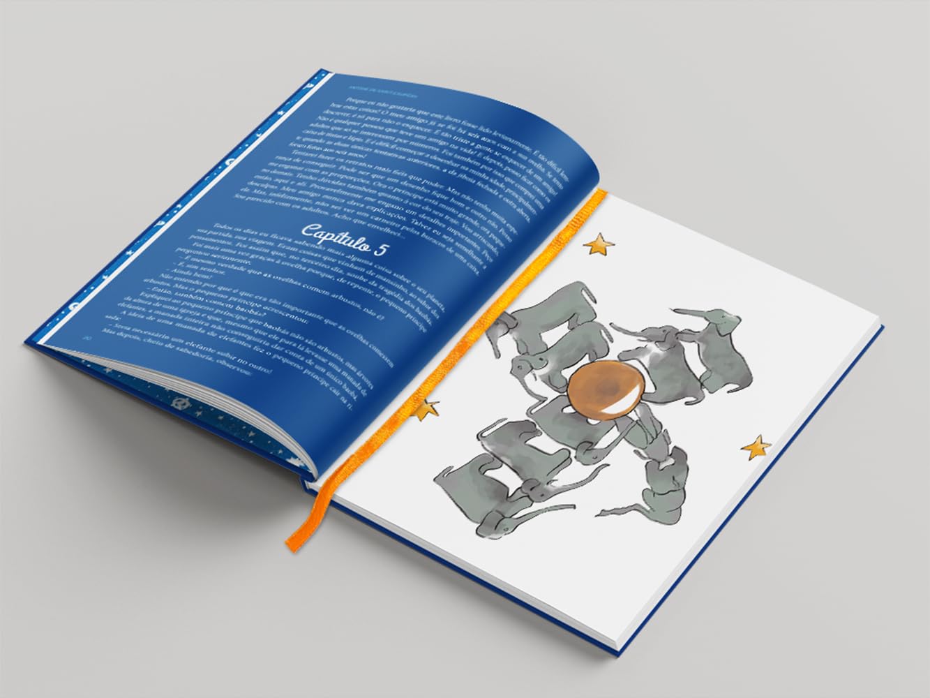 Livro O Pequeno Príncipe - Edição de luxo (capa almofadada)