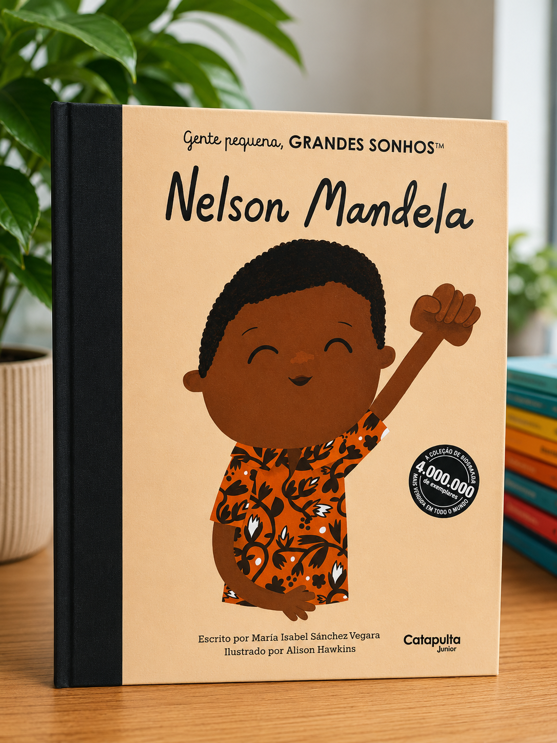 Livro Nelson Mandela - Gente Pequena, Grandes Sonhos