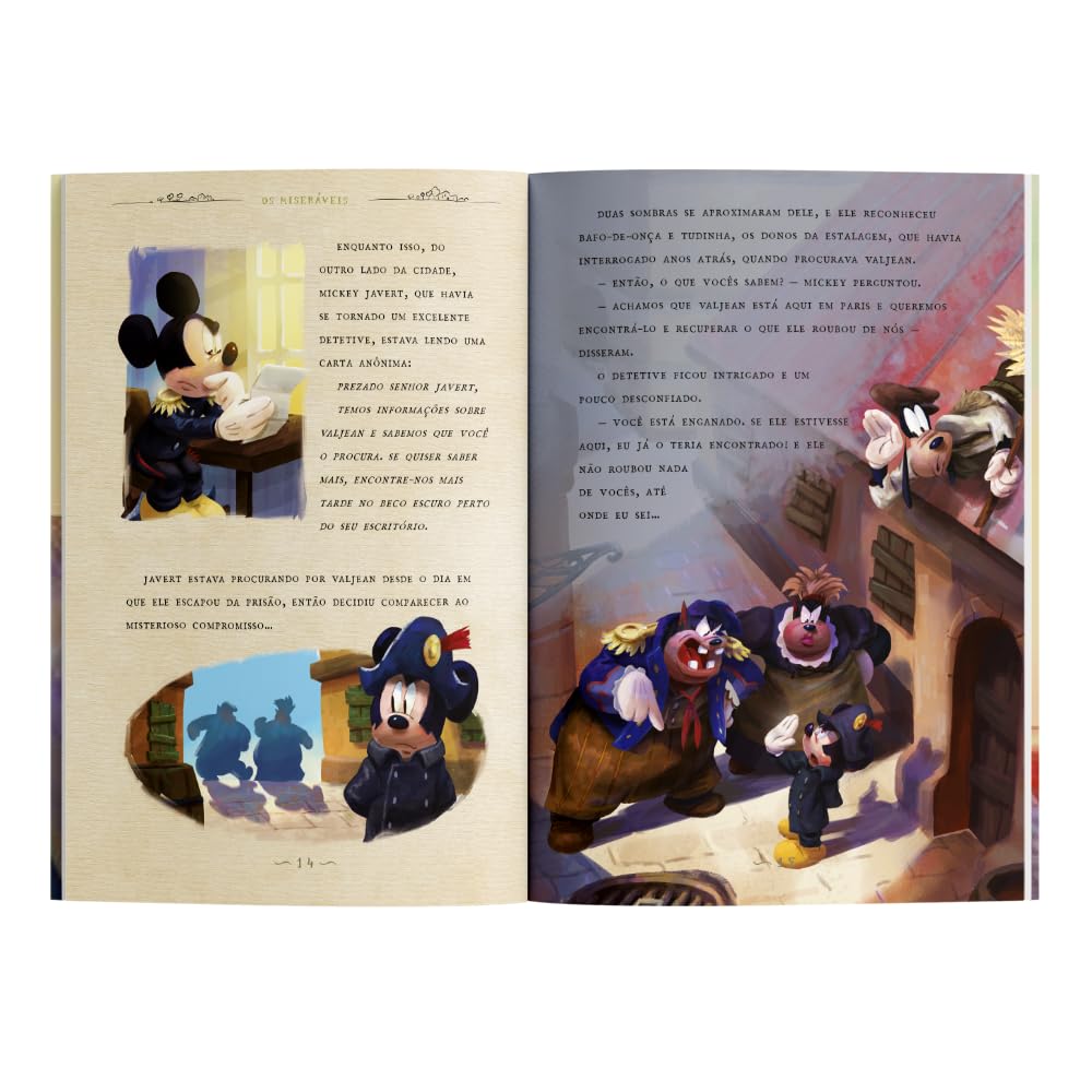 Livro Os Miseráveis - Edição Disney