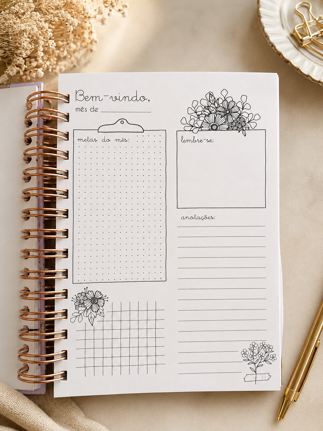 Planner Lavanda