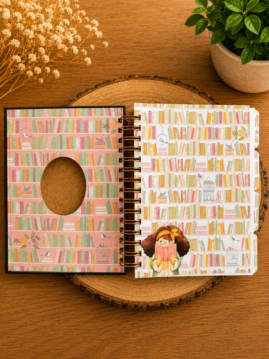 Caderno Amor por Livros