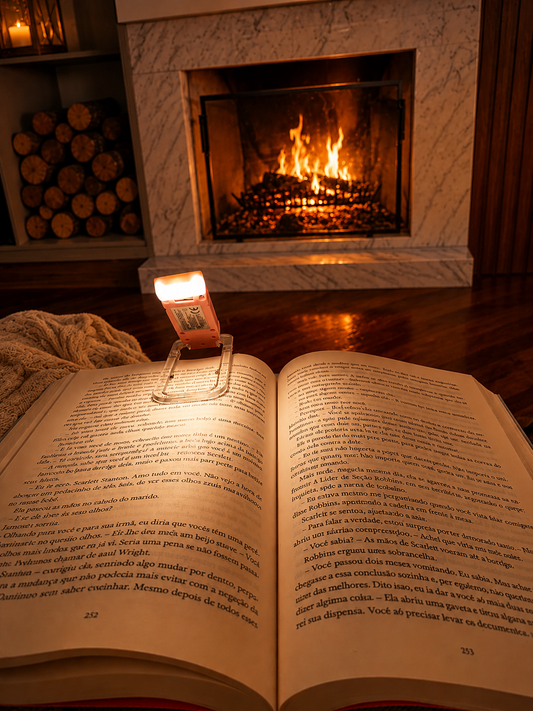 Luminária Bee Light - luz de leitura